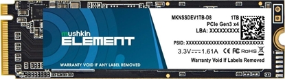 Picture of Mushkin SSD  1TB Mushkin M.2    (2280) Element NVMe PCIe intern retail
