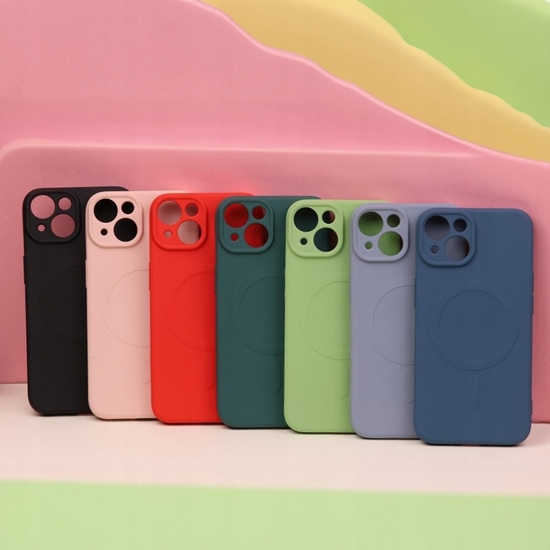 Изображение Nakadka MagSafe Color case do Samsung Galaxy A17 5G czerwony