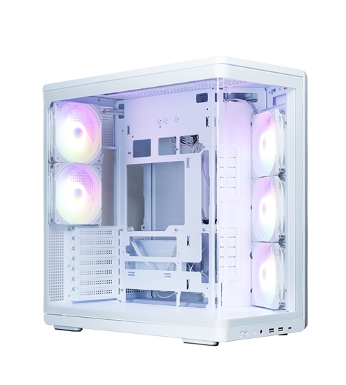 Picture of Obudowa P60 Mid-Tower 5x ARGB fans biała