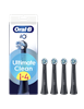 Picture of Oral-B Replaceable toothbrush heads | iO UltimateClean | Heads | For adults | Number of brush heads included 4 | Black