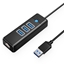 Attēls no ORICO PW3UR-U3 3-Port USB Hub with RJ45 Port