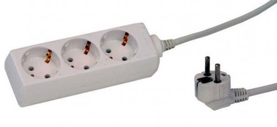 Picture of Pagarinātājs 5,0m 3rozetes 3G1,0 balts 113005