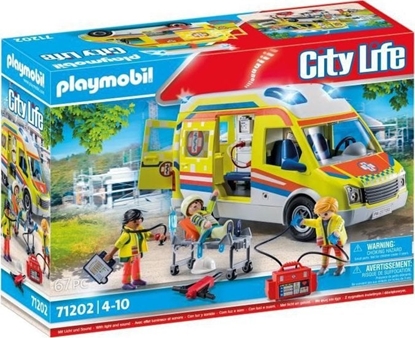 Attēls no Playmobil Karetka pogotowia ze wiatem i dwikiem 71202