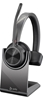 Picture of Poly Voyager 4310 Mono Wireless Headset, Bluetooth, BT700 USB-C Adapter, Charging Stand, Black