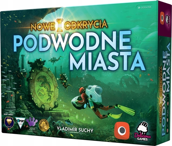 Picture of Portal Games Gra Podwodne Miasta. Nowe Odkrycia. Dodatek.