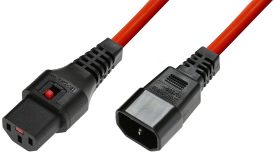 Picture of Powercord C13 IEC Lock - C14