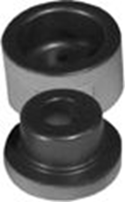 Attēls no PPR Plakanā lodāmura galva Dn50, melna   Dytron