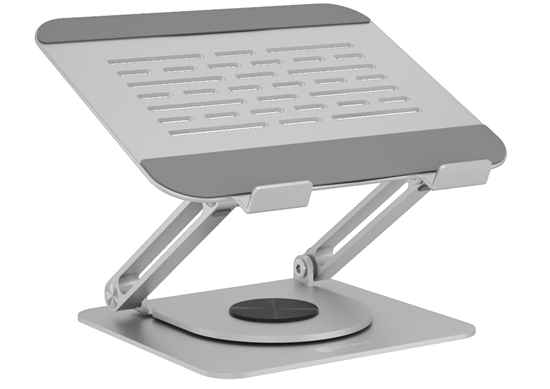 Picture of Raidsonic Laptop stands IB-NH300-R | Ergonomic positioning, Rotatable design | 17 " | Silver