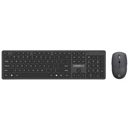 Attēls no Rebeltec Combo Maxim Wireless set keyboard + mouse