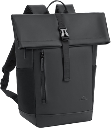 Attēls no Rivacase 7826 Eden Rucksack 14  ECO schwarz roll-top