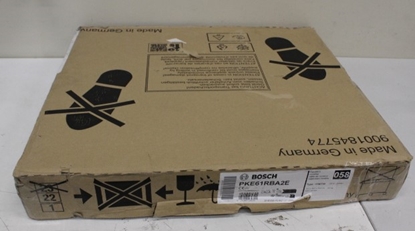 Attēls no SALE OUT. Bosch PKE61RBA2E Electric Hob, Number of burners/cooking zones 4, Without Frame, Width 60 cm, Black | Bosch Hob | PKE61RBA2E | Electric | Number of burners/cooking zones 4 | Touch | Timer | Black | DAMAGED PACKAGING, MISSING CABLE