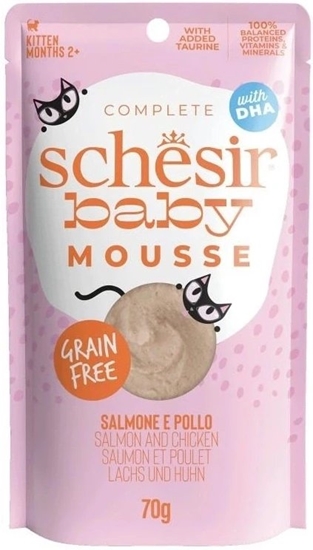 Picture of Schesir Baby Mus Karma dla Kocit Kurczak oso 70g