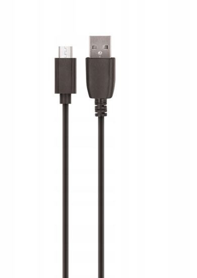 Picture of Setty Cable USB-A - microUSB / 1m / 10W / black