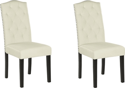 Picture of Shumee Zestaw 2 krzese do jadalni kremowy SHIRLEY