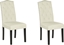 Picture of Shumee Zestaw 2 krzese do jadalni kremowy SHIRLEY