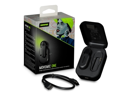 Attēls no Mikrofon Shure Shure MV-TWO-Z6 - Dwa bezprzewodowe mikrofony MoveMic MV-LAV, case adujcy