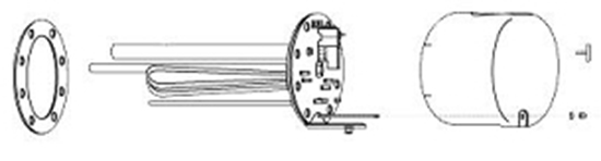 Picture of Sildelements, iebūvējams flancī