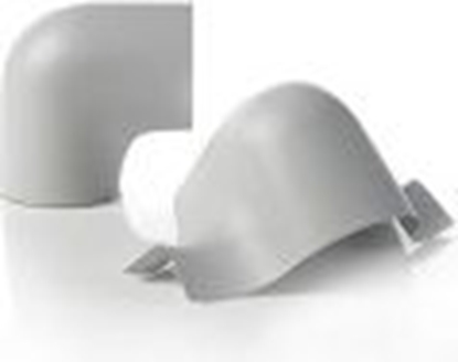 Attēls no Siltumizolācijas PVC līkums 193mm x 90° PAROC