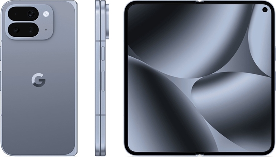 Picture of Smartfon Pixel 10 Pro Fold - 5G Smartphone - Dual-SIM - RAM 16 GB / Pami wewntrzna 1 TB - OLED-Display - 8" - 2152 x 2076 Pixel (120 Hz) - 3x Tylnie aparaty 48 MP, 10,5 MP, 10,8 MP - 2x front cameras 10 MP, 10 MP - Moonstone