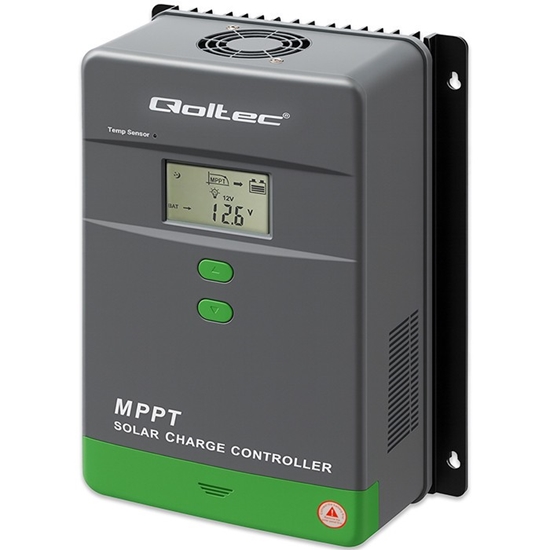 Picture of Solarny regulator ładowania MPPT z czujnikiem temperatury 60A |  12V/24V | LCD | Bluetooth | APP | GEL | LiFePO4 