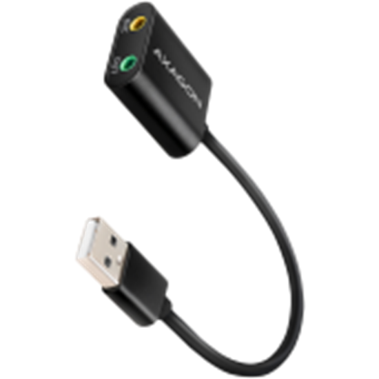 Picture of SOUND CARD USB2.0 48KHZ/16BIT/0.15M ADA-12 AXAGON