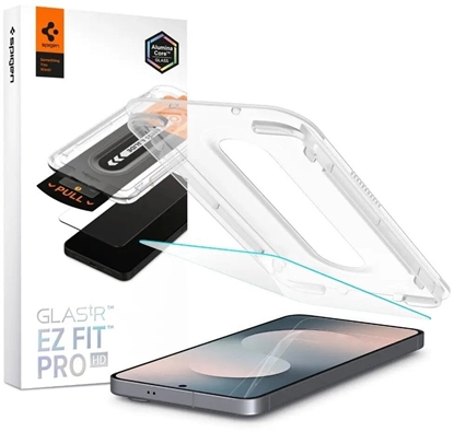 Attēls no Spigen Szko hartowane GLAS.TR EZ FIT PRO GALAXY S25 FE CLEAR