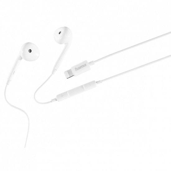Picture of Suchawki Hama Glow II Zestaw suchawkowy Przewodowa Douszny Poczenia/muzyka Biay