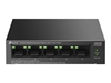 Picture of Switch|TP-LINK|LS105GP|PoE+ ports 4|LS105GP