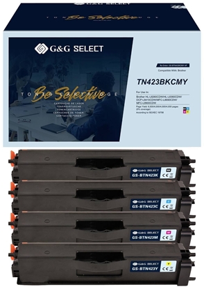 Picture of Toner G&G Select Toner 4er Set Brother TN-423CMYK