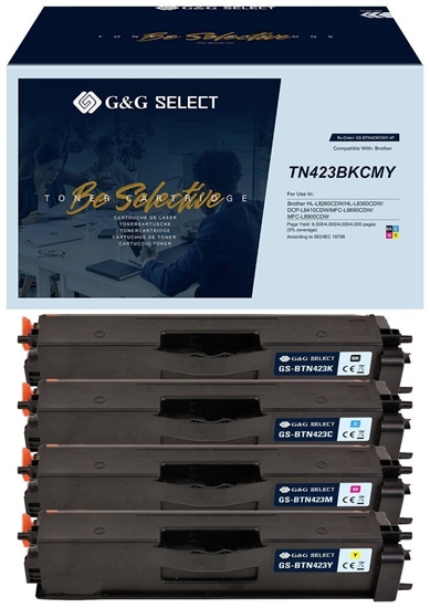 Picture of Toner G&G Select Toner 4er Set Brother TN-423CMYK