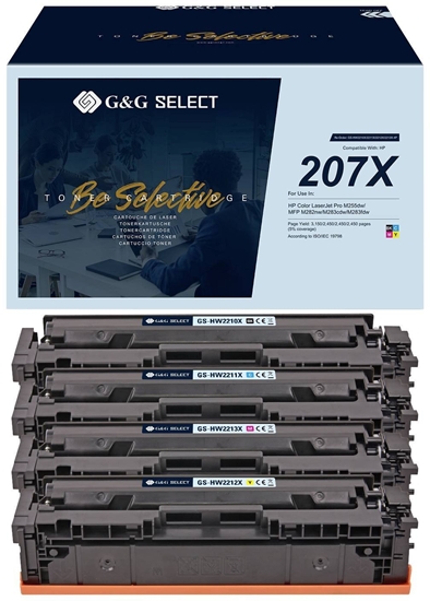 Picture of Toner G&G Select XL-Toner 4er Set do HP 207X (z chipem) BK/C/M/Y