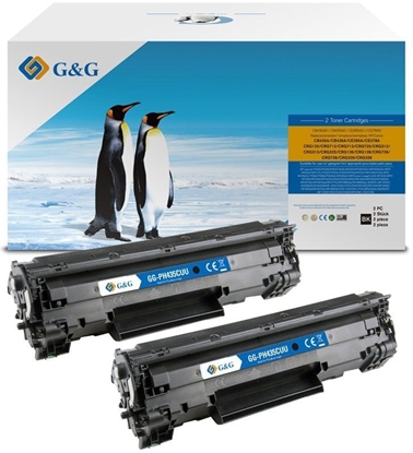 Attēls no Toner G&G XL-Toner 2er Set do HP 35AD/ 36AD/ 78AD/ 85AD