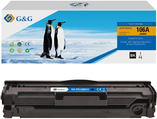 Picture of Toner G&G XXL-Toner kompatybilny z HP 106A/ W1106A