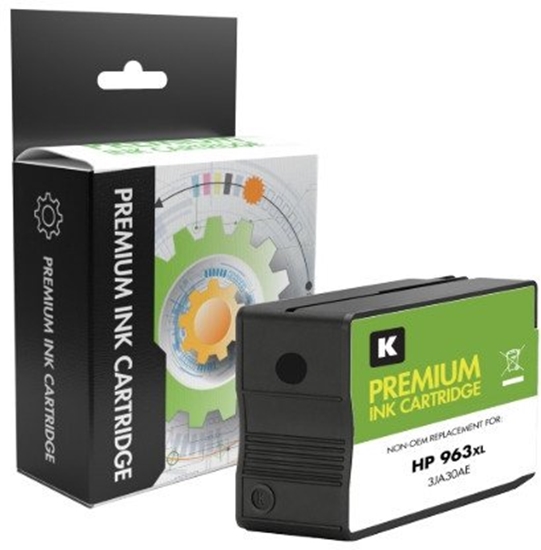 Изображение Toner Static Control for inkjet printers, 2000 pages. Compatible Static Control Hewlett-Packard 963XL (3JA30AE), Black