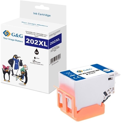 Attēls no Tusz G&G XL-atrament do drukarki kompatybilny z EPSON 202XL BK