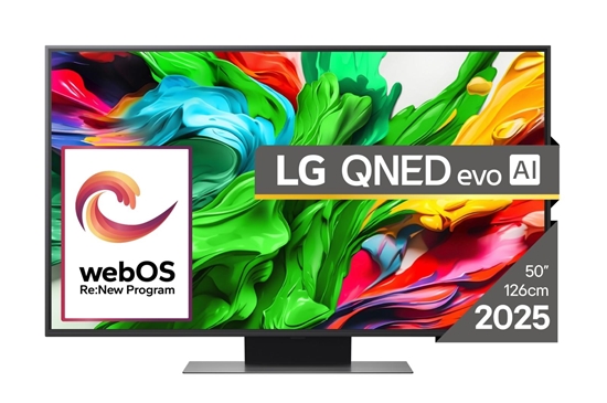 Picture of TV Set|LG|50"|4K/Smart|3840x2160|Wireless LAN|Bluetooth|webOS|Black|50QNED86A3C