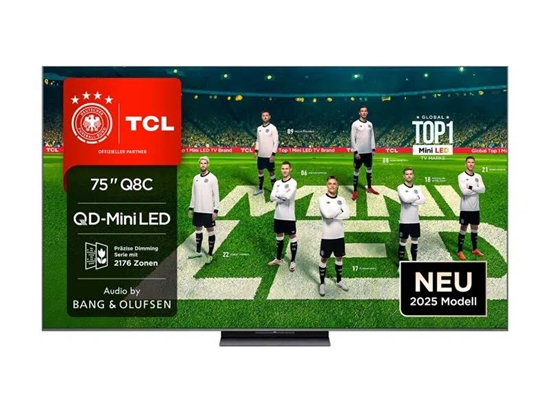 Изображение TV Set|TCL|75 "|4K Ultra HD|3840 x 2160 pixels|Flat|16:9|LCD|75Q8C