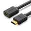 Attēls no Ugreen 10142 HDMI (ligzda) - HDMI (spraudnis) kabelis pagarinātājs 19 pin 1.4v 4K 60Hz ARC 30AWG 2m Melns