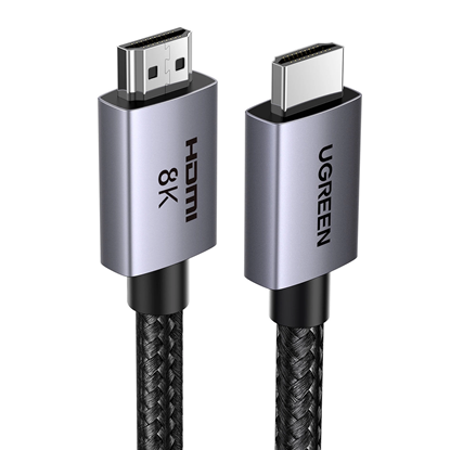 Attēls no Ugreen Ugreen HD171 25908 cable with HDMI 2.1 8K connectors certified 1 m - gray