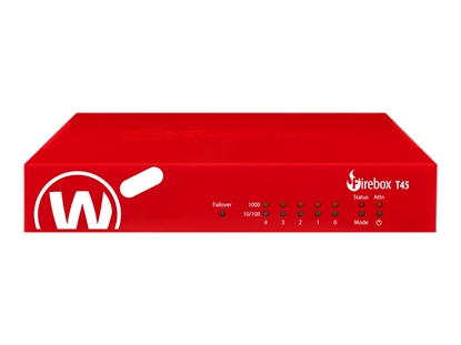 Изображение Zapora sieciowa WatchGuard WatchGuard Firebox T45 firewall (hardware) 3,94 Gbit/s