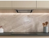 Picture of Whirlpool WCT3 63F LTX Hood, Built-in, Width 51.4 cm, B, Max 430 m³/h, LED, Inox |