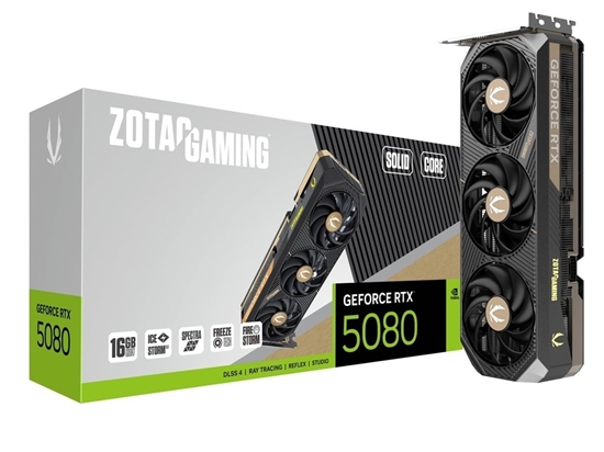 Изображение Zotac RTX 5080 Solid Core               16GB GDDR7 HDMI 3xDP