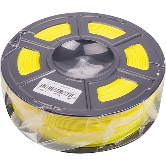 Изображение 3D Printing Filament ABS, 1.75mm, 1kg, Yellow
