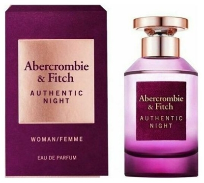 Attēls no Abercrombie & Fitch Authentic Night Woman Perfume EDP 50 ml