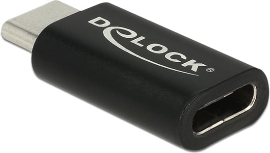 Picture of Adapteris USB3.1 Gen2 Type-C™,  M > F, melns, Delock