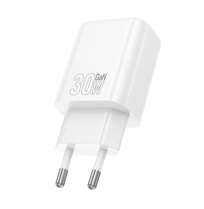 Picture of adowarka Hoco wall charger USB A+Type C PD QC3.0 3A 30W white