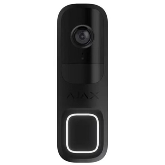 Изображение AJAX DoorBell Smart Doorbell 4MP HDR / PIR Sensor / IP54 (Black)