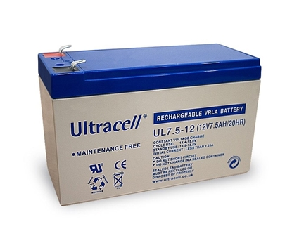 Picture of Akumulator oowiowy 12 V, 7,5 Ah (UL7.5-12)