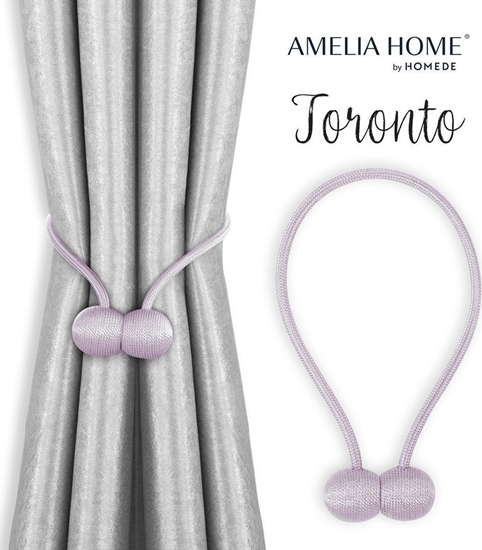 Picture of AmeliaHome Upinacze do zason AH TORONTO MAUVE 2PCS
