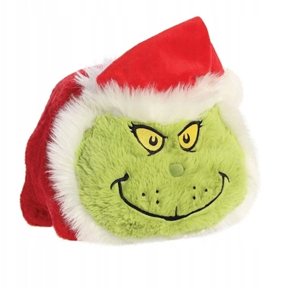 Attēls no Aster Grinch - Pluszowa maskotka / poduszka w stroju witego Mikoaja 25 cm z kolekcji Spudsters